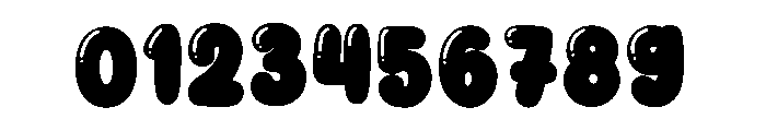 UM BUBBLE MAGIC Font OTHER CHARS