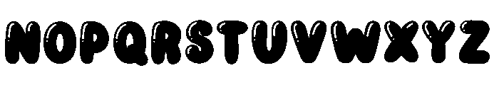 UM BUBBLE MAGIC Font UPPERCASE
