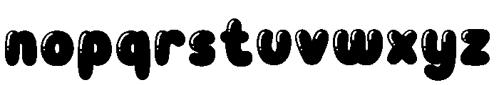 UM BUBBLE MAGIC Font LOWERCASE