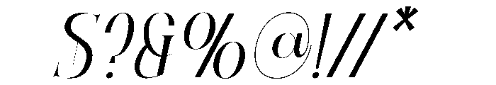 UM Christmas Memory Italic Font OTHER CHARS