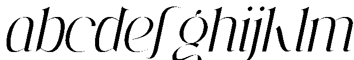 UM Christmas Memory Italic FONT