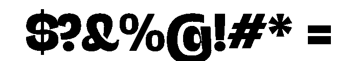 UM GROCK Bold Font OTHER CHARS