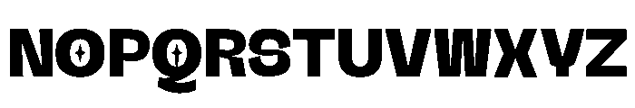 UM GROCK Bold Font UPPERCASE