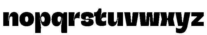 UM GROCK Bold Font LOWERCASE
