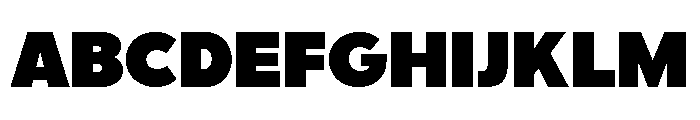 UM Gloft Extra Bold Font UPPERCASE