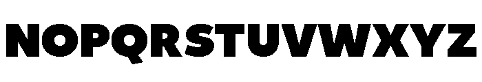 UM Gloft Extra Bold Font UPPERCASE