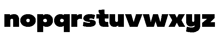 UM Gloft Extra Bold Font LOWERCASE