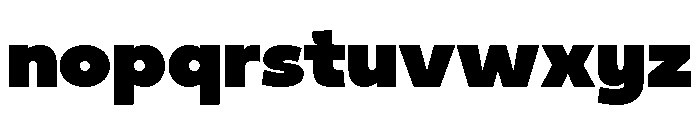 UM Gloft Heavy Font LOWERCASE