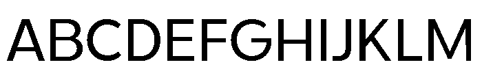 UM Gloft Light Font UPPERCASE