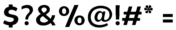 UM Gloft Medium Font OTHER CHARS