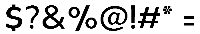 UM Gloft Regular Font OTHER CHARS