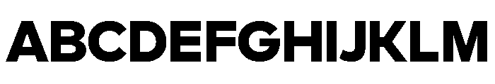 UM Grafton Black Font UPPERCASE