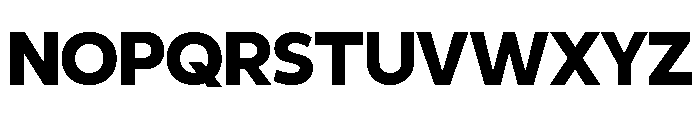 UM Grafton Black Font UPPERCASE