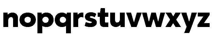 UM Grafton Black Font LOWERCASE