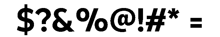 UM Grafton Bold Font OTHER CHARS