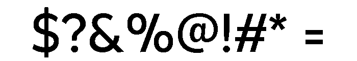 UM Grafton Medium Font OTHER CHARS