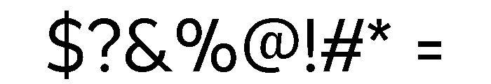 UM Grafton Font OTHER CHARS