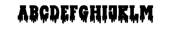 UM HALLOWEEN WITCHES Font UPPERCASE