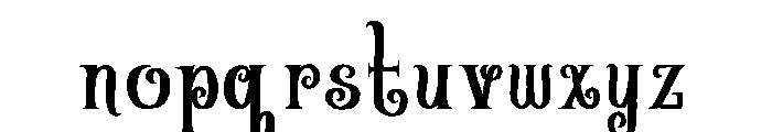 UM Halloween Festival Font LOWERCASE