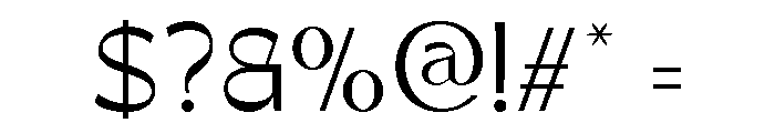 UM MAROON Font OTHER CHARS