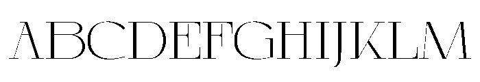 UM MOONRISE Font UPPERCASE