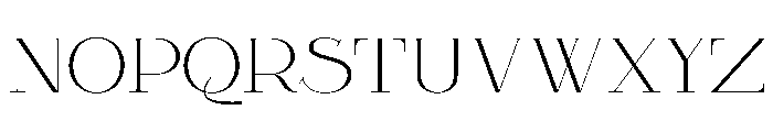 UM MOONRISE Font UPPERCASE