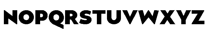 UM Moldena Black Font UPPERCASE