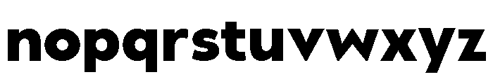 UM Moldena Black Font LOWERCASE