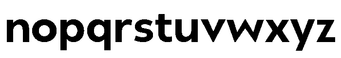 UM Moldena Bold Font LOWERCASE