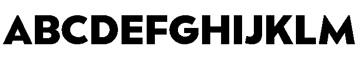 UM Moldena ExtraBold Font UPPERCASE
