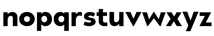 UM Moldena ExtraBold Font LOWERCASE