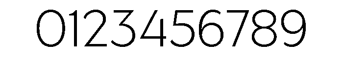 UM Moldena ExtraLight Font OTHER CHARS