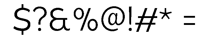 UM Moldena Light Font OTHER CHARS