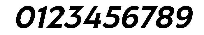 UM Moldena SemiBold Oblique Font OTHER CHARS