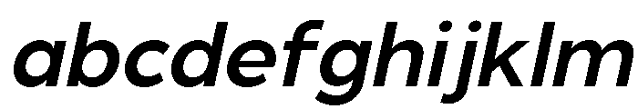 UM Moldena SemiBold Oblique FONT