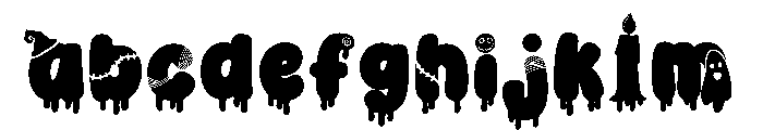 UM SPOOKY HALLOWEEN FONT