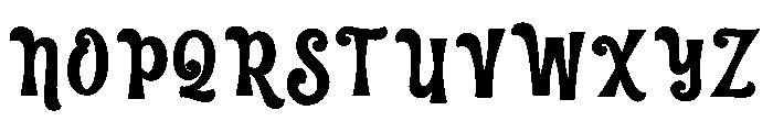 UM Sunday Memories Font UPPERCASE
