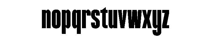 UM WARLOCK Font LOWERCASE