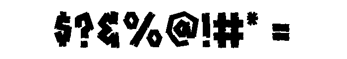 UM WOODLAND FOREST Font OTHER CHARS