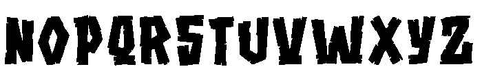 UM WOODLAND FOREST Font UPPERCASE