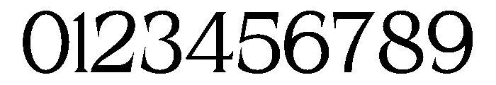 Umbra Regular Font OTHER CHARS