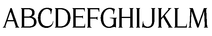 Umbra Regular Font UPPERCASE