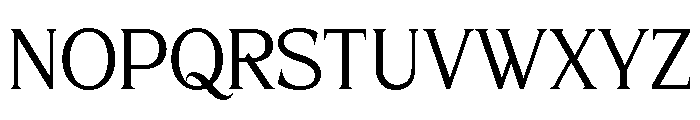 Umbra Regular Font UPPERCASE