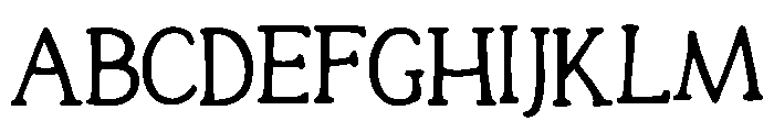 Umbrellabird Font UPPERCASE