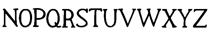 Umbrellabird Font UPPERCASE