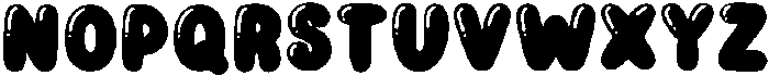 UM BUBBLE MAGIC otf (400) Font UPPERCASE