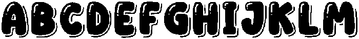 UM BUBBLE WORLD otf (400) Font UPPERCASE