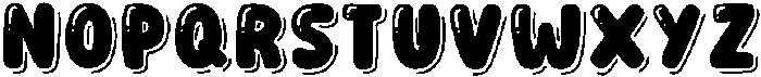 UM BUBBLE WORLD otf (400) Font UPPERCASE