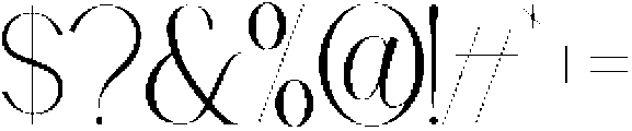 UM BlueMoon otf (400) Font OTHER CHARS