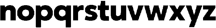 UM Grafton Black otf (900) Font LOWERCASE